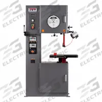 JET Band Saw: 18 in Throat Dp - Vertical, 90 to 1400 SFPM, 15° Left/45° Right, 15 A, 1 Phase, 110V (MPN JT1-1376). Key specifications — attr325086: JET; attr313109: 45° Right; attr313108: 90 to 1400 SFPM; attr313111: 1; attr313110: 15 A.