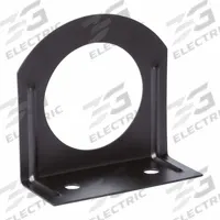 GROTE Flange, Steel: Steel, 4 1/4 in Lg, 4 1/8 in Ht, 1 7/8 in Wd (MPN 43512). Key specifications — Brand: GROTE; Material: Steel.