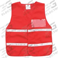 CONDOR Safety Vest: Red, Polyester, Hook-and-Loop, Universal Vest Size, Safety Vest (MPN 8ZH81). Key specifications — attr358683: Hook-and-Loop; attr378047: CONDOR; attr358678: Polyester; attr1314241: Safety Vest.