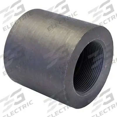 ANVIL Metal Pipe Straight: Straight, Steel, 1 1/2 in x 1 1/2 in - Threaded Extreme-Pressure Pipe Fittings