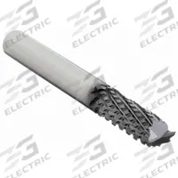 OSG Solid Router Bit: Nicked Spiral, Diamond Coated, 10 Flute, 1/4" Cut Dia, 1" LOC (MPN 20614316). Key specifications — attr1164582: 2061; attr1164586: Carbon Fiber.