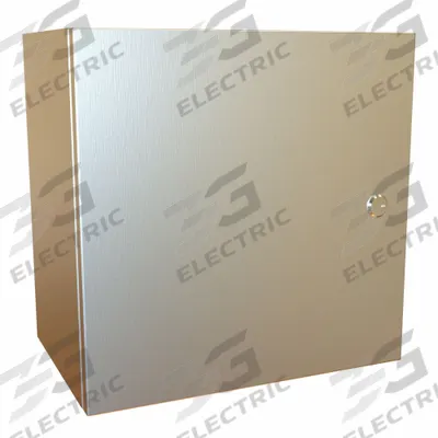 HAMMOND Electrical Enclosure: 316 Stainless Steel, 16 in x 16 in x 10 in, NEMA 12/13/3R/4/4X - Stainless Steel Enclosures