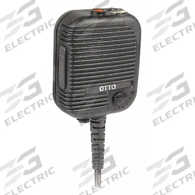 OTTO Speaker Microphone: Fits Kenwood, For NX-200/NX-300 Series, 2.5 mm Jack - Kenwood-Compatible Microphones & Speakers