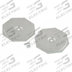 BELL Knockout Seal: Steel, 3 in Conduit Hole Size, Steel, Zinc Electroplated, Bolt and Nut (MPN 1039). Key specifications — Brand: BELL; Finish: Zinc Electroplated; For Hole Type: Knockouts; Includes: Bolt and Nut; Material: Steel.