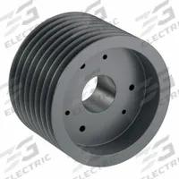 APPROVED VENDOR V-Belt Pulley: C120, 8 Groove, 12.4 in OD, Bushed Bore, F, For C/CX Belt Section (MPN 8C120F). Key specifications — Pulley Industry Number: C120; Pitch Diameter: 12 in (C); For Belt Section (broad, with similar types): C or CX.