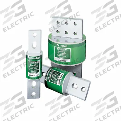 LITTELFUSE Fuse: Class L, KLPC Series, Bolt-On Body, Time-Delay, 1.8 kA, 600 V AC - Time-Delay Bolt-On Fuses