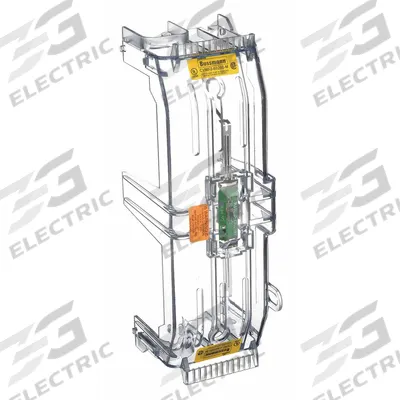 BUSSMANN Fuse Block Cover: For J Fuse Class or Type, 600 V AC, Indicating - Indicating Fuse Block Covers
