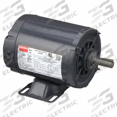 DAYTON General Purpose Motor: Rigid Base Mount, Open Drip Proof, 1/2 hp, 230/460V AC, 3,450 RPM (MPN 20VD23). Key specifications — Brand: DAYTON; Nameplate Voltage @ 60 Hz: 230/460V AC; Full Load Current @ 60 Hz: 1.8/0.90 A; Nameplate RPM @ 60 Hz: 3,450 RPM; Motor Enclosure: ODP.