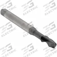WIDIA GTD Spiral Flute Tap: #10-24 UNC, H3 / 3B, 2 Flute, Plug Chamfer, TiN+CrC/C Coated Cobalt (MPN GT725015)