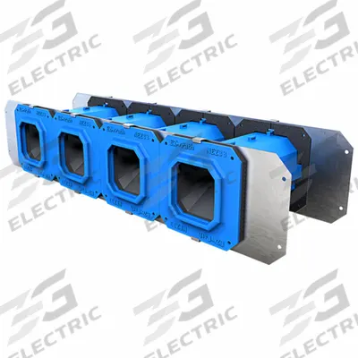 STI Smoke and Acoustical Pathway Device: Square, 6.75 in Overall Ht - Firestop Passthroughs for Cables
