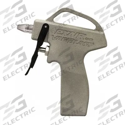EXAIR Safety Air Gun: Ergonomic Grip, Cast Aluminum, 1/4 in Female NPT, Straight - Pistol-Grip Air Guns
