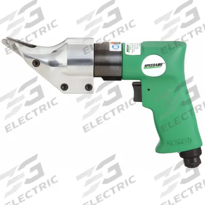 SPEEDAIRE Air Shear: Sheet Metal, 18 ga Capacity (Steel), 1/4 in NPT - Air-Powered Shears
