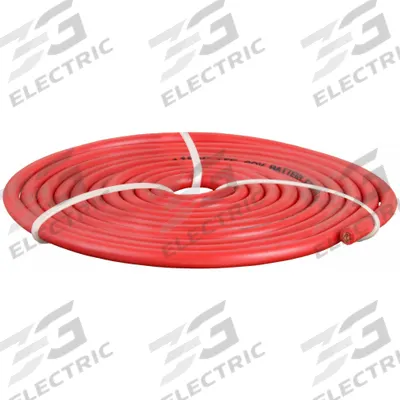 WESTWARD Battery Jumper Cable: 8 ga, 120 in Cable Lg, Red - Cut to Length Jumper Cables