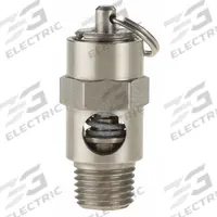 CONRADER Safety Valve: Soft Seat, 1/4 in (M)NPT Inlet (In.), 350 psi Preset Setting (PSI), Viton (MPN SRV250-V-SS-350). Key specifications — attr291993: Soft Seat; attr291998: Stainless Steel; attr292007: Viton; attr292009: Stainless Steel; attr294753: CONRADER.