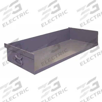 LITTLE GIANT Deep Tray: 36 in Overall Lg, 15 in Overall Wd, 6 in Overall Ht - Bins & Accessories for Customizable Large Bin Carts with Slotted A-Frame