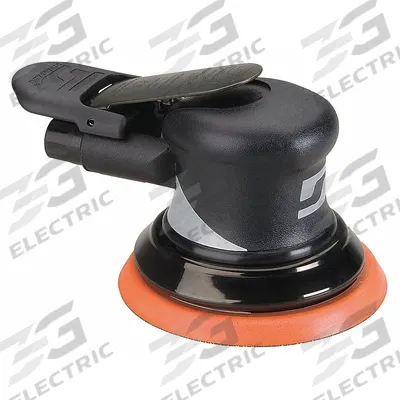 DYNABRADE Air Orbital Sander: 5 in Disc, Vinyl, 3/32 in Orbit, Non-Vacuum, Heavy Duty - Non-Vacuum Random Orbital Sanders