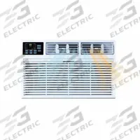 WHIRLPOOL Through the Wall Air Conditioner: 700 sq ft – 700 sq ft, 230V AC, 14,000 BTU, 6-20P, Fixed (MPN WHAT142-HAW). Key specifications — Brand: WHIRLPOOL; Voltage: 230V AC; CEER Rating: 9.3; NEMA Plug Configuration: 6-20P.