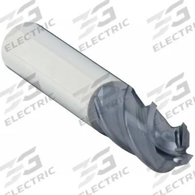 OSG Ball End Mill: Carbide, TiAlN Coated, 4 Flute, 22 mm Mill Dia, 38 mm LOC - Carbide Ball End Mills for Stainless Steel & Super Alloys