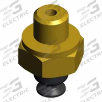 SMC Vertical Vacuum Inlet: Flat, M5 x 0.5, 2 mm Pad Dia, NBR, Black, 50, 8 mm Pad Ht, ZP3-T (MPN ZP3-T02UN-A3). Key specifications — attr1019101: ZP3-T02UN-A3; attr1019103: SMC; attr1019107: 50.