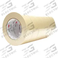 3M Masking Tape: 2307, Tan, 1 3/8 in Roll Wd, 60 yd Overall Roll Lg, 5.2 mil Thick, Rubber, Wood (MPN 71119). Key specifications — Series: 2307; Brand: 3M; Backing Material: Crepe Paper; For Location: Indoor; For Surface Type: Wood; Manufacturer Part Number: 71119.
