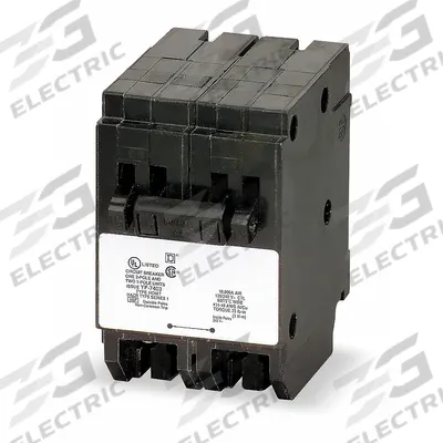 SQUARE D Miniature Circuit Breaker: 20 A, 120/240V AC, Single Phase, 10kA at 120/240V AC - HOM Series, Plug-In Square D Miniature Circuit Breakers
