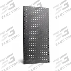 TRITON PRODUCTS Square Hole Pegboards: Square, 3/8 in Peg Hole Size, 36 in x 18 in x 9/16 in, Steel (MPN LB18-G). Key specifications — Material: Steel; Finish: Epoxy-Coated; Peg Hole Shape: Square; Includes: (2) 18 In. x 36 In. Gray LocBoards; Color: Gray; Brand: TRITON PRODUCTS.