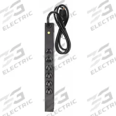 APPROVED VENDOR Power Distribution Unit: 125V AC, 6 Outlets, NEMA 5-20R, Non-Metered, Front Facing (MPN 2MV43). Key specifications — Plug Type: NEMA L5-20P; Brand: APPROVED VENDOR; Maximum Input Voltage: 125V AC; Receptacle Type: NEMA 5-20R; Mounting Location: Horizontal Rack; Facing: Front.