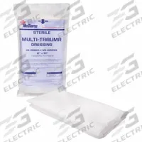 MEDSOURCE Multi-Trauma Dressing: 30 in Dressing Lg, 12 in Dressing Wd, Sterile, 50 PK (MPN MS-GZM00150). Key specifications — Water Resistance: Not Water Resistant; Unitized: Unitized; Standards: FDA; Manufacturer Part Number: MS-GZM00150; Package Type: Packet; Product Type: Multi-Trauma Dressing; Sterility: Sterile; Brand: MEDSOURCE.