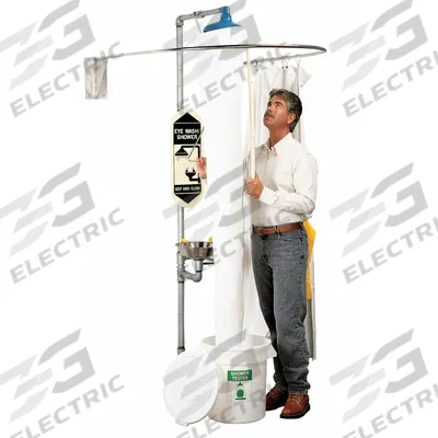 APPROVED VENDOR Emergency Shower Tester: For Use With Emergency Shower Stations - Testing Kits for Eyewash Stations & Safety Showers