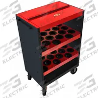 HUOT Tool Holder Cart: For NMTB50 Taper, 36 Compartments (MPN 14950). Key specifications — attr1032789: HUOT; attr1033924: 14950; attr1070348: 36.