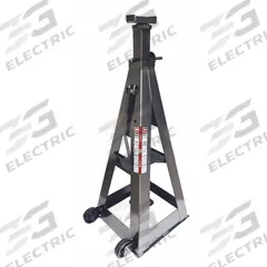 GRAY MANUFACTURING CO. INC. Jack Stand: Gas-Spring, 10 ton Load Capacity, 72 1/2 in Max Extended Ht (MPN 10-THR). Key specifications — Base Shape: Square; Base Material: Steel; Saddle Shape: Rectangular; Brand: GRAY MANUFACTURING CO. INC..