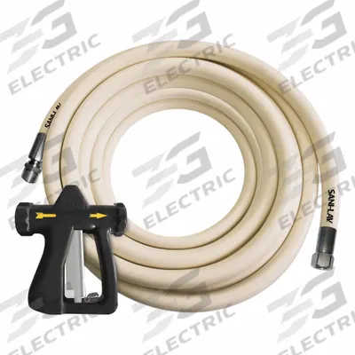SANI-LAV Spray Nozzle with Hose: 3/4 in Connection Size, FGHT, EPDM/Stainless Steel - Replacement Nozzles