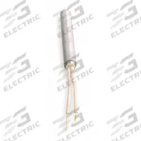 VULCAN Swaged Cartridge Heater: 200 W Watts, 2 1/2 in Lg, 10 in Lead Lg, 120V, 85 W/sq in (MPN TB3035A). Key specifications — Watt Density: 85 W/sq in; Brand: VULCAN; Heater Voltage: 120V.