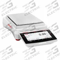 OHAUS Lab Scale: 4,200 g Capacity, 0.01 g Readability, ct/dwt/g/gr/kg/lb/oz/ozt, 0.02 g Linearity (MPN EXP4202N). Key specifications — Brand: OHAUS; Display Type: TFT Touchscreen.