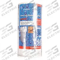 GE Water Filter Cartridge: 25 micron, 4 gpm, 9 5/8 in Overall Ht (MPN FXHTC). Key specifications — Brand: GE.