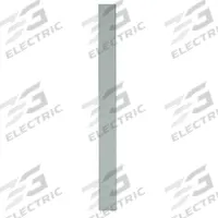 ASI GLOBAL Partition Column: Steel, Powder-Coated, Gray, 82 in Ht, 6 in Wd, 1 1/4 in Thick (MPN 40-M1370603-25). Key specifications — Inner Core Type: Cellular Honeycomb; Brand: ASI GLOBAL PARTITIONS; Color: Gray; Finish/Texture: Powder-Coated.