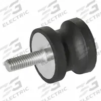 JW WINCO Vibration-Isolating Mount: Hourglass, Natural Rubber, Male x Female Style (MPN 456.2-25-20-20-1/4-55). Key specifications — Isolator Body Material: Natural Rubber.