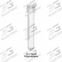 APPROVED VENDOR Culture Tube: Culture Tube, Polypropylene, 5 mL Capacity - mL, Round, Colorless (MPN T8732). Key specifications — Brand: APPROVED VENDOR; Graduated: Yes; Closure Color: Colorless; Includes: Attached 2-Position Screw Cap; Includes Closure: Yes; Body Color: Colorless; Bottom Shape: Round; Body Material: Polypropylene.