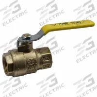 APOLLO Manual Two-Way Ball Valve: 1 1/2 in, Brass, Straight, FNPT x FNPT, Full Port Ball Port, Lever (MPN 77F10701). Key specifications — Brand: APOLLO; Handle: Lever.