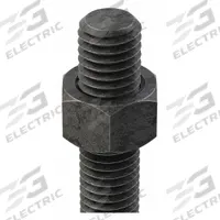 APPROVED VENDOR Fully Threaded Stud: 1 1/4"-8 Thread Size, Steel, Grade B7, Plain, 6 in Lg, 15 PK (MPN STUDI7125575/600-015BX)