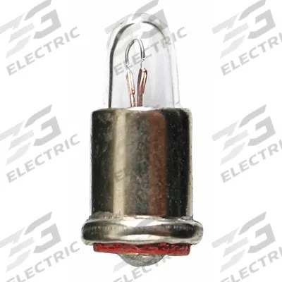 APPROVED VENDOR Incandescent Bulb: Incandescent, Single Contact Midget Flanged (SX6s) - SX6s Midget Flanged Base Lamps