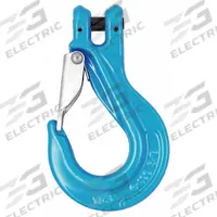 YOKE Slip Hook: 22,600 lb Working Load Limit, 100 Hook Grade, Steel, 1 7/8 in Hook Opening Wd, Blue (MPN X-043/S-16). Key specifications — Color: Blue; Brand: YOKE; Visual Indicator Markings: None.