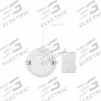 LEDVANCE/ SYLVANIA Recessed Down Light Kit: 6 in Dia, 800 lm, 2700K/3000K/3500K/4000K/5000K, 10 W (MPN 63055). Key specifications — Trim Style: Smooth; Trim Color: Available Separately; Dimmable: Yes; Color Temperature: 3500K; Brand: LEDVANCE/ SYLVANIA; Voltage: 120V AC.