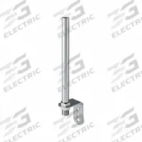 PATLITE L angle bracket, 300mm Pole: Tower Light Mount, For Pole, 11 13/16 in Overall Ht, 22POLE-300. Key specifications — Brand: PATLITE; Compatible with Series: Pole; Housing Color: Silver; Mounting Location: Pole Mount; Manufacturer Part Number: 22POLE-300; Includes: L Angle.