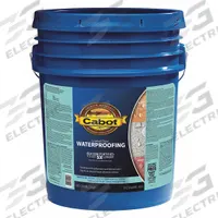 CABOT Sealer: Sealer, Exterior, Water, 5 gal Container Size, Concrete/Iron/Masonry/Wood, Flat, Clear (MPN 140.0001000.008). Key specifications — Brand: CABOT; Transparency: Clear; Use Location: Exterior; Sheen: Flat; Sub-Brand: Crystal Clear Waterproofing; Color: Crystal Clear.
