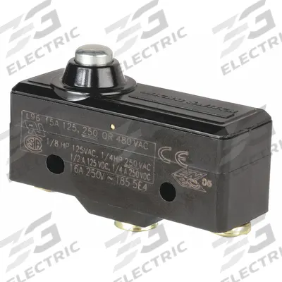 Honeywell Snap Action Switch: Plunger Actuator, 1NO/1NC - Plunger Snap-Action Switches