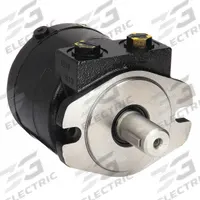 PARKER Hydraulic Motor: 110A Series, SAE A 2-Bolt, 10.6 cu in/rev, 654 RPM Max. RPM, 2250 psi (MPN 110A-106-AS-0-F). Key specifications — attr96021: 2250 psi; attr96022: 7/8"-14 SAE; attr1298061: 110A Series; attr98917: PARKER; attr99324: SAE A 2-Bolt.