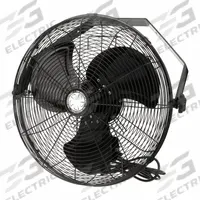TPI INDUSTRIAL Mounted Fan: 18 in Blade Dia, 120V AC, 1/10 hp Motor HP, Ceiling/Wall Mount (MPN U18TEHD). Key specifications — Brand: TPI INDUSTRIAL; Voltage: 120V AC; Number of Speeds: 3; Fan Mounting Location: Wall; Oscillation: Non-Oscillating.