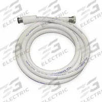 ENCORE Shower Hose: Vinyl, Saniguard Finish, 1/2 in Connection Size, NPSM Connection (MPN SS15-Y010-72). Key specifications — Finish: Saniguard; Connection Type: NPSM; Product Type: Shower Hose; Brand: ENCORE; Material: Vinyl.