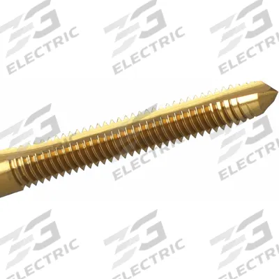 CHICAGO-LATROBE Straight Flute Hand Tap: #10-32 UNF, H2 / 2B, 2 Flute, Plug Chamfer (MPN 173127) - General Purpose Hand Taps
